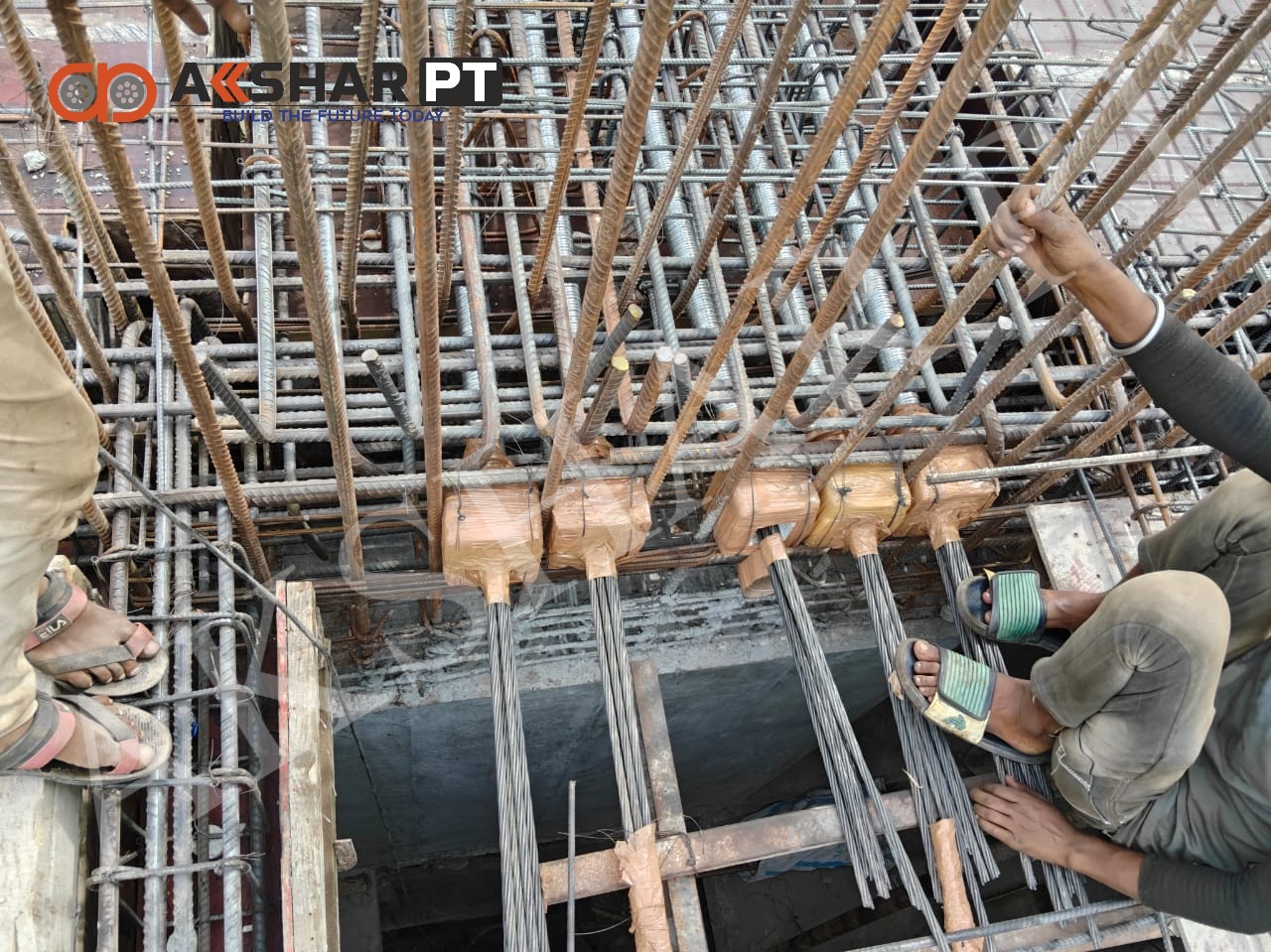 Post-Tensioning Installation Photos and Videos